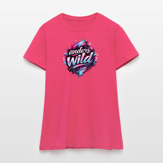 Frauen T-Shirt Anderes Wild - azalea