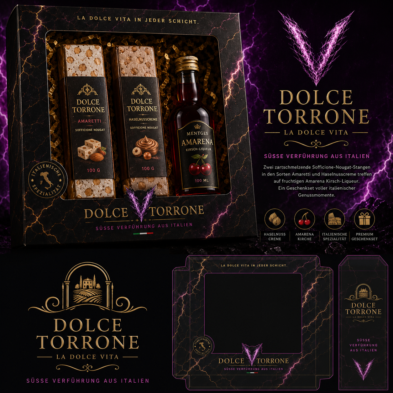 DOLCE TORRONE VINDICTA Geschenkset