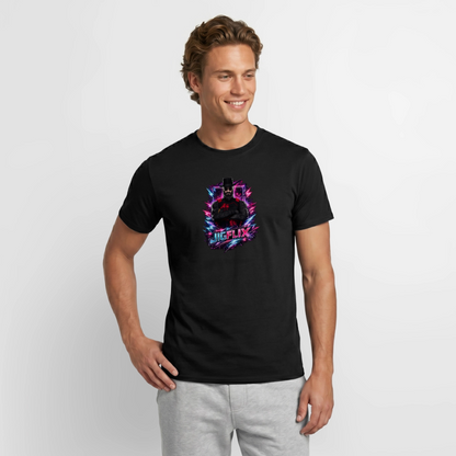 Männer T-Shirt JIGFLIX - black
