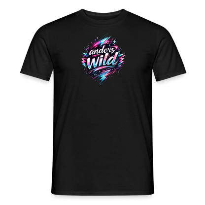 Männer T-Shirt - black