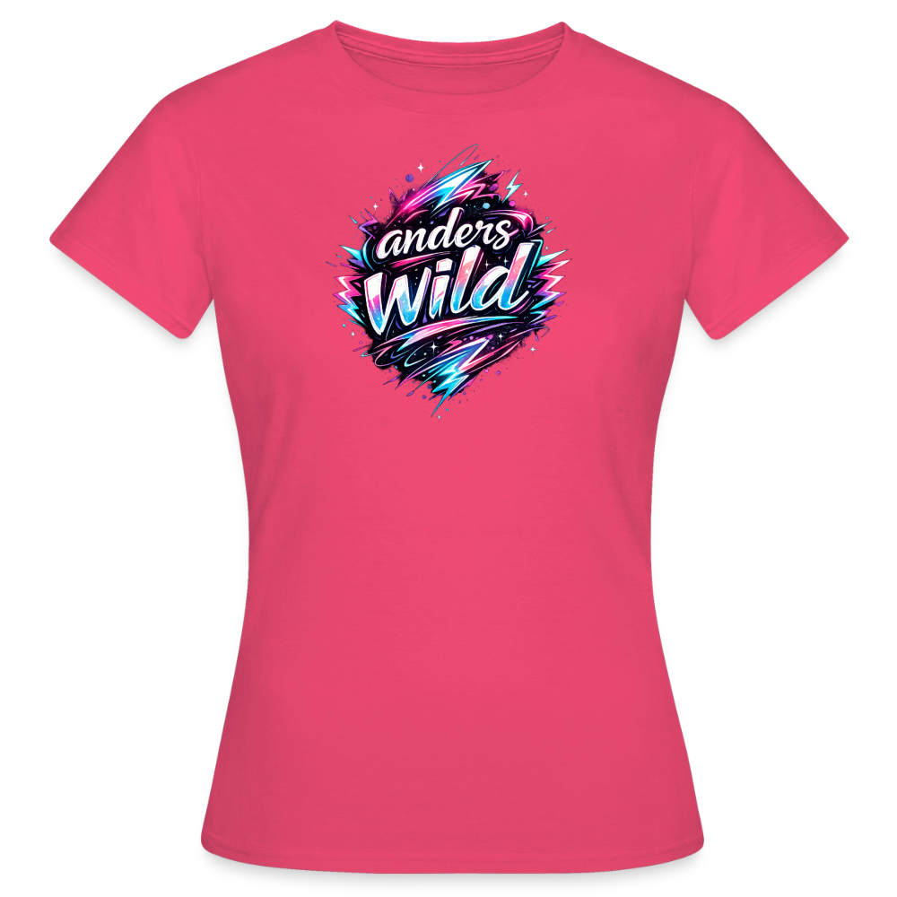 Frauen T-Shirt Anderes Wild - azalea