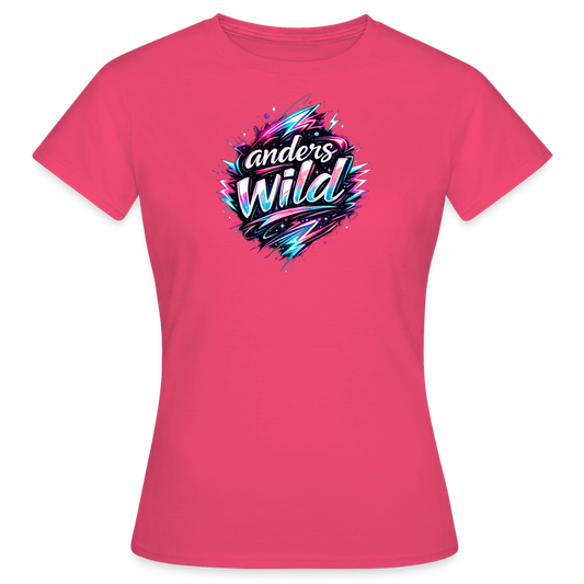 Frauen T-Shirt Anderes Wild - azalea