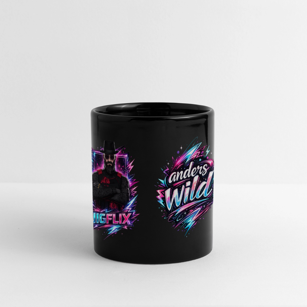 JIGFLIX Anderswild Tasse - black
